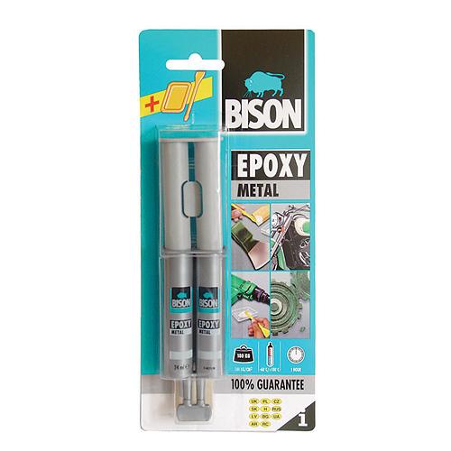Lepidlo Bison Epoxy Metal, 24 ml - 0big