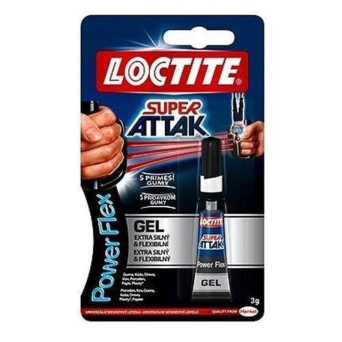 Lepidlo Loctite® Super Attak Power Flex Gel, 3 g - 0big