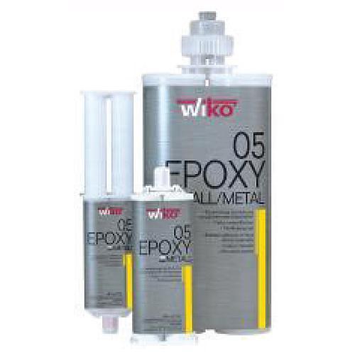 Lepidlo Wiko® 2K EPOXY KOV 5 EPOM5.S25, 25 ml, striekačka + tryska - 0big
