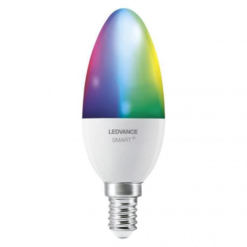Ziarovka LEDVANCE® SMART+ WIFI 040 (ean5556) dim - stmievateľná, mení farby, 5W, E14, CLASSIC B - 0big