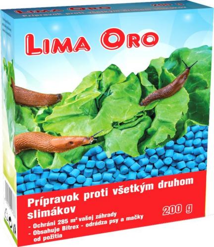 Chemia Lima Oro 200 g, proti všetkým druhom slimákov, Bitrex - 0big