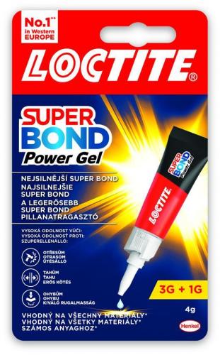 Lepidlo Loctite® Super Bond Power Gel, 4 g - 0big