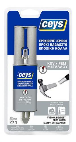 Lepidlo Ceys EPOXCEYS na kov, striekačka, 28 g - 0big