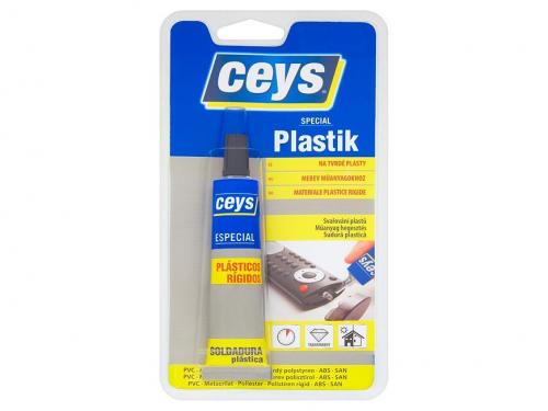 Lepidlo Ceys SPECIAL PLASTIK, na tvrdé plasty, 30 ml - 0big