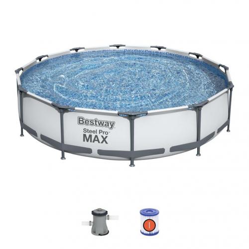 Bazén Bestway® Steel Pro MAX, 56416, filter, pumpa, 3,66x0,76 m - 0big