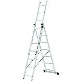 Rebrík trojdielny univerzálny 3x7, PROTECO - 0big