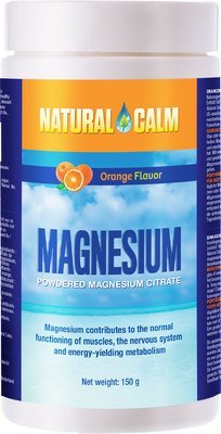 Magnezium NATURAL CALM citrát horčíka s pomaračovou príchuťou 150g - 0big